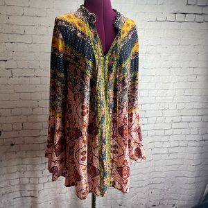 Altar’d state size small boho long sleeve swing dress